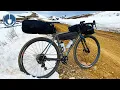 ASMR Solo Gravel Bikepacking \u0026 Camping Alone in the Forest