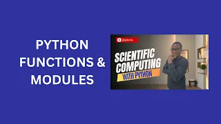 7 Python Functions Modules