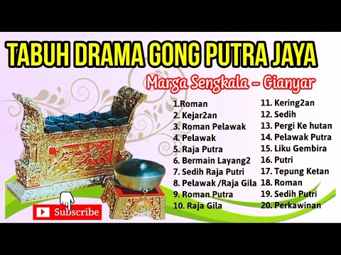 Download MP3 Tabuh Drama Gong Putra Jaya Marga Sengkala - Gianyar Full Album