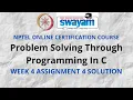 Problem solving through Programming In C NPTEL Week 4 Assignment 4 Solution July 2021