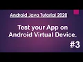 Android Java Tutorial 2020 - 03