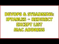 DevOps SysAdmins iptables - Redirect except list MAC Address