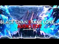 Download Lagu BTS - Black swan X Fake love [edit audio] By @musicedits990