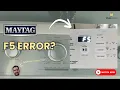 Maytag Washer F5 Error Code 5 Fixes 60 Success in 2 Minutes