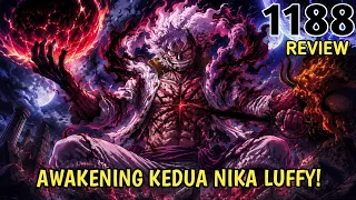 review one piece 1188 gila luffy sekarat u0026 bangkitkan kekuatan baru nika mode demon god 