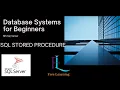 Day 4 SQL STORED PROCEDURE Free Learning