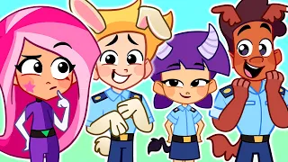 Villainess Takes a Pet Nanny Job! 😹✨ Body Puzzle with Animal Legs | Kids Cartoons