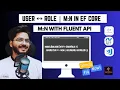 ASP NET Core Tutorial Mapping Users with Roles EFCORE Fluent API