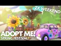 Spring Festival Update 2X WEEKEND Adopt Me on Roblox