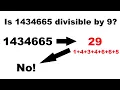 How to tell if ANY number is divisible by 9