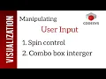 Codesys Visualization Tutorials Combo Boxes Integer Spin Controls