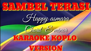 sambel terasi karaoke koplo lirik audio jernih
