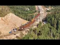 Download Lagu Строительство обхода города Сим в Челябинской области на трассе М5 \