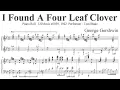 Download Lagu George Gershwin : I Found A Four Leaf Clover (1922)