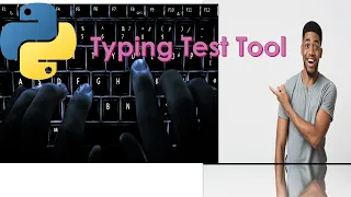 Create Typing Test Tool in 2 Minutes - Python Robotics Complete codes in the description