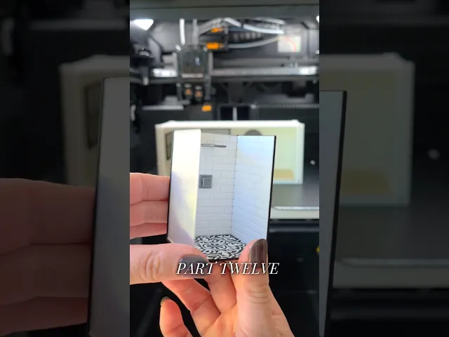 Freestanding Shower - 1:24 Miniature video thumbnail