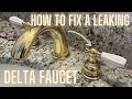 How to replace the stem unit assembly in a Delta faucet