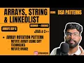 L6 Array Rotation Pattern Types JAVA C Q1 Rotate Array Q2 Rotate Image