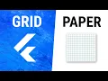 Flutter GridPaper Widget