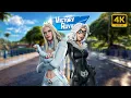 Fortnite No Commentary - Duo Victory With BLACK CAT EMMA FROST 4K No Commentary Zero Build