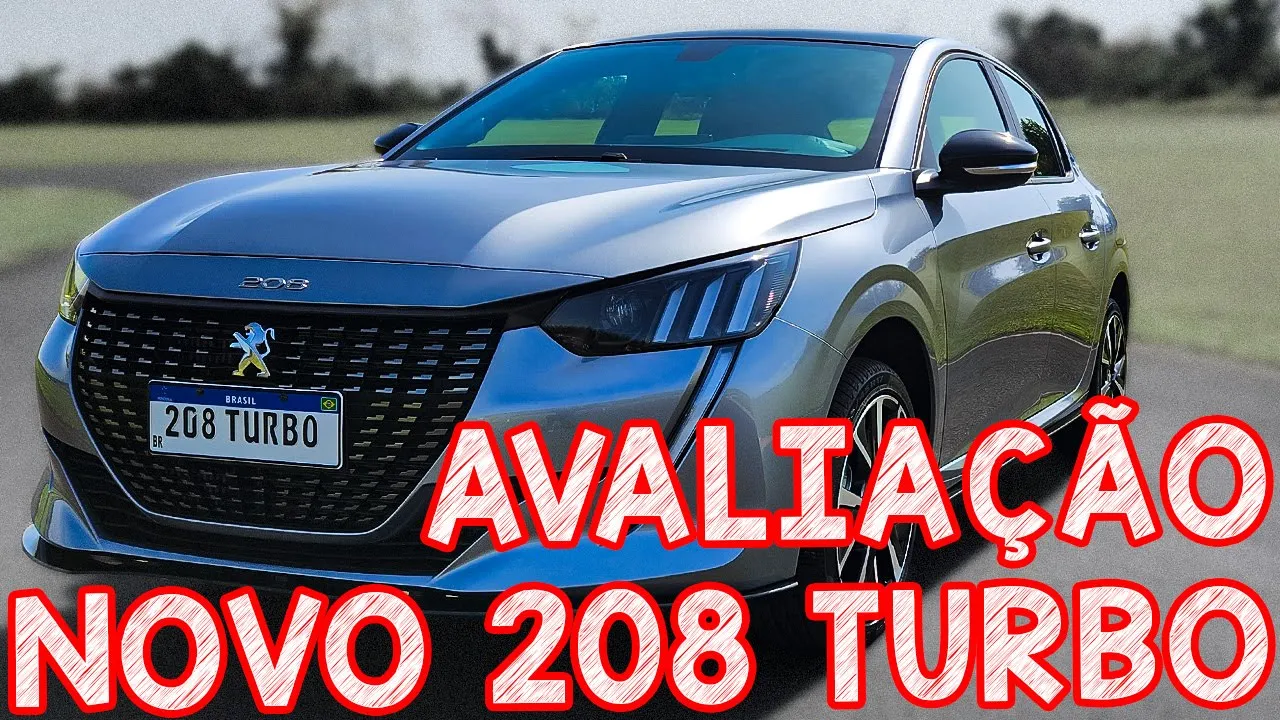 Avaliação Peugeot 208 TURBO - Novo 208 Turbo ANDA MAIS QUE POLO E CUSTA MENOS