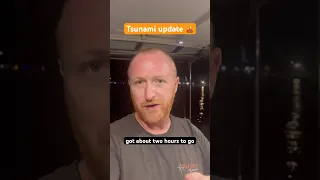 Update on the tsunami from our sailboat in Samoa ⛵️
