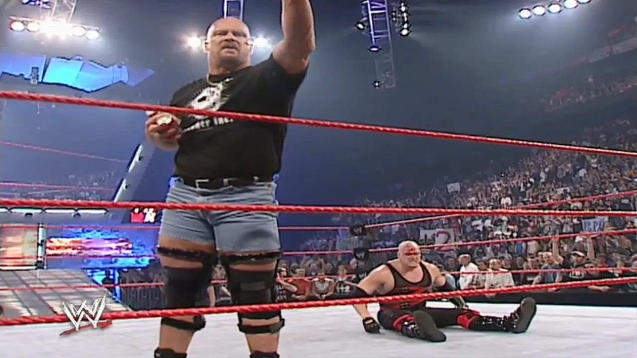 Kane Assaults Stone Cold Steve Austin! 7/7/2003