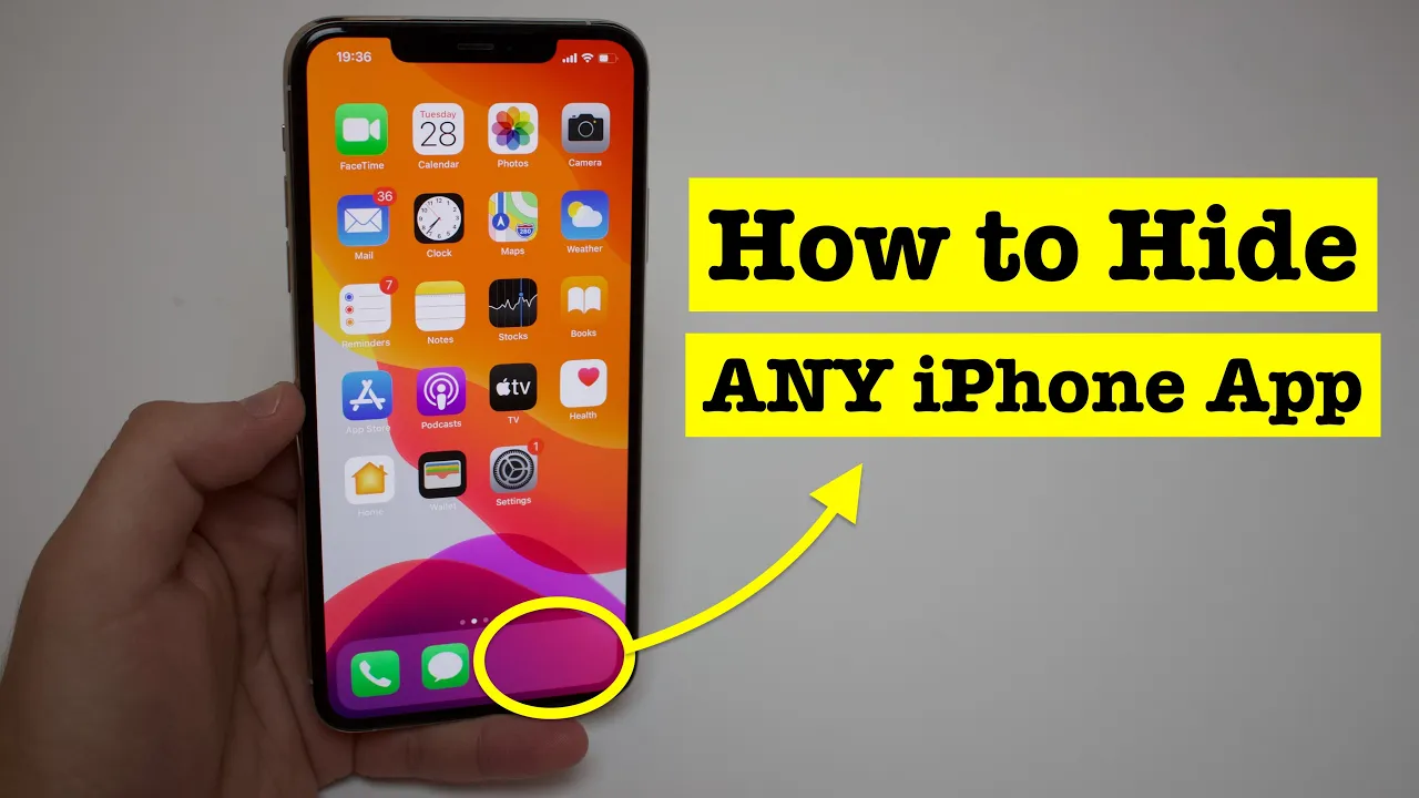 How to Hide Apps on iPhone Home Screen in iOS 14 (2021). 