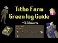 Tithe Farm Green log Guide OSRS