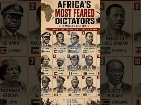 Most Feared African Leaders of the 20th Century
