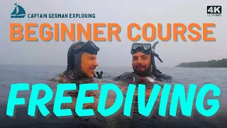 Freediving Beginner Course  Our First Steps and Impressions  Captain German Exploring