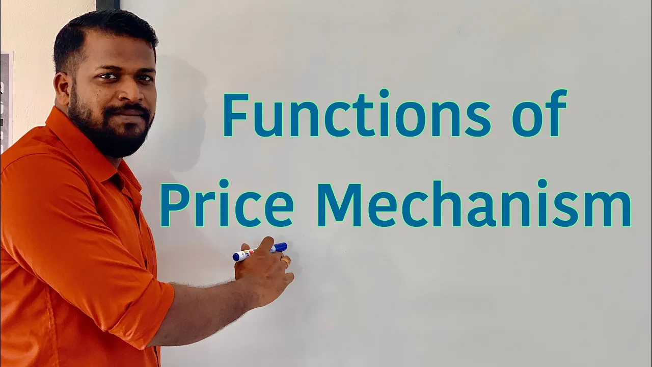 Functions of the Price Mechanism