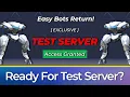 EXCLUSIVE TEST SERVER - Access Granted HONOR GAMING Mech Arena Robot Showdown