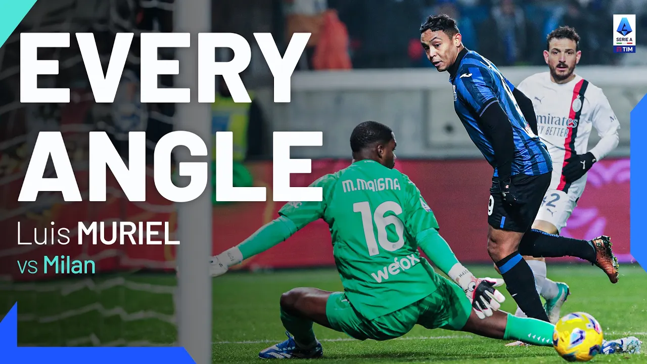 Muriel’s outrageous back-heel winner | Every Angle | Atalanta ...