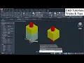 Intersect command Autocad Intersect Solids Regions Boolean operation Intersect surfaces Intersect