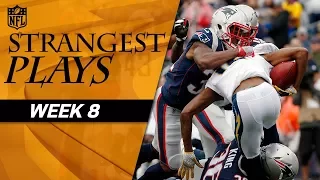 Strangest Plays from Sunday NFL Week 8 Highlights