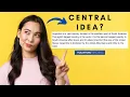 What is the CENTRAL IDEA of a Text Lesson and Activity
