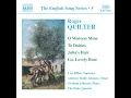 3 Pastoral Songs, Op. 22: iii - I wish and I wish