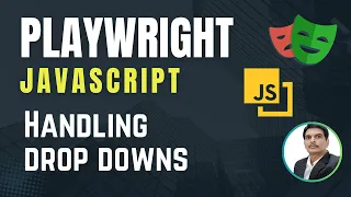 Playwright with Javascript How to handle DropDown Part 11