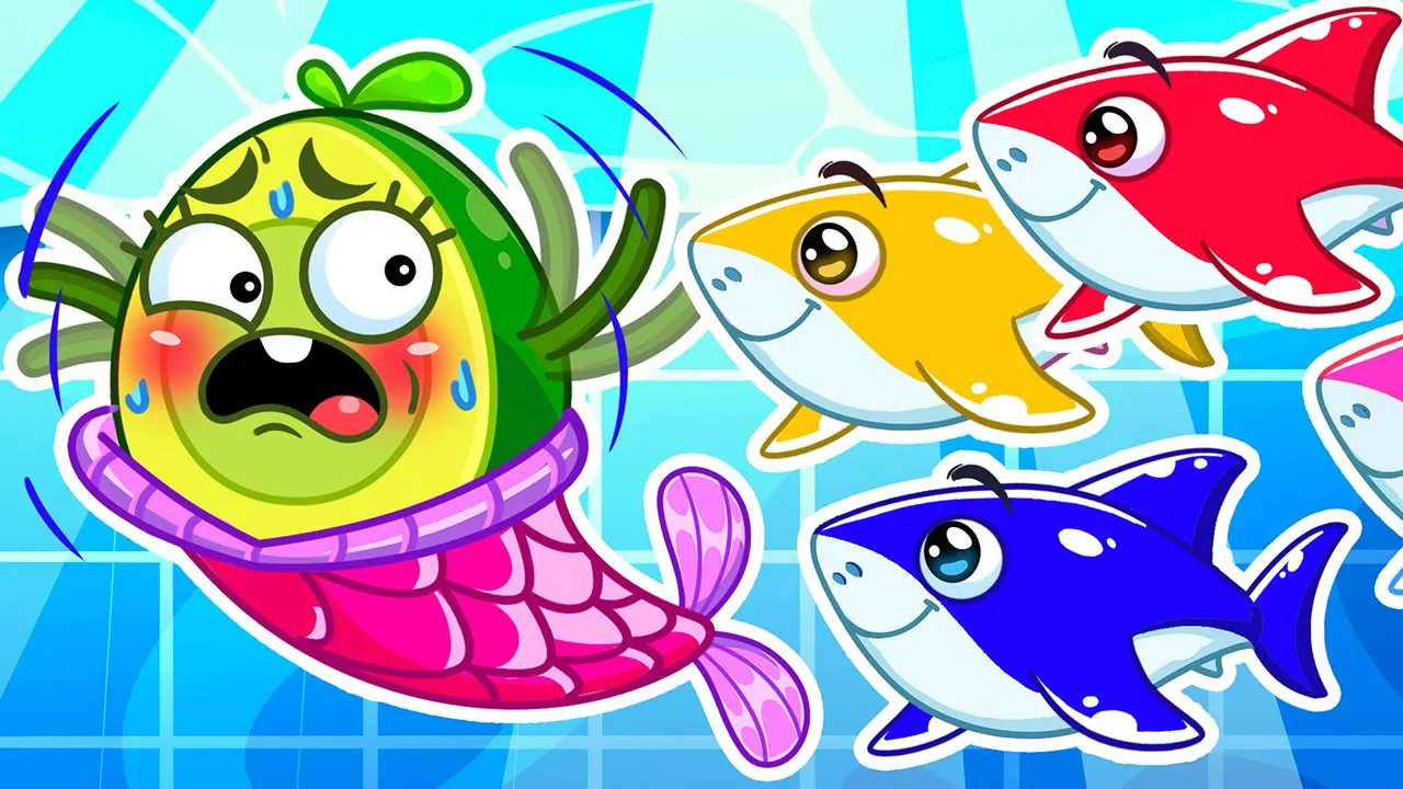 Mermaid Song Dance Party????‍♀️???? Baby Shark Dance???? II VocaVoca???? Kids Songs & Nursery Rhymes