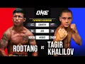 Download Lagu Rodtang vs. Tagir Khalilov | Full Fight With NO CROWD \u0026 COMMENTARY