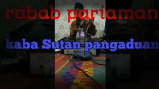 Download Rabab Pariaman kaba Sutan pangaduan dumah Zet dr kuning #talago Minang channel MP3