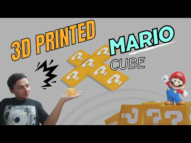 Foldable Marios Cube video thumbnail