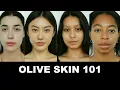 Warm vs Cool Olive Skin Explained how find best foundation makeup colors