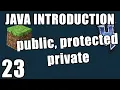 Java Access Modifiers Java Introduction for Minecraft Modding