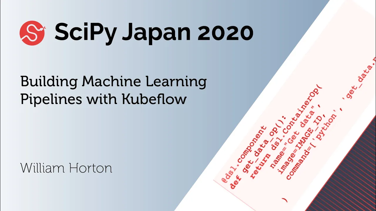 Image from Building Machine Learning Pipelines with Kubeflow