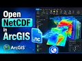 How to Open NetCDF file in ArcGIS