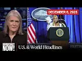 Top U.S. \u0026 World Headlines — December 8, 2025