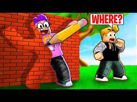 Download MP3 HIDE AND SEEK DRAWING CHALLENGE In ROBLOX DOODLE TRANSFORM!? (IMPOSSIBLE)