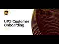 Faster Supply Chain Onboarding with UPS Real-Time Integration and Visibility